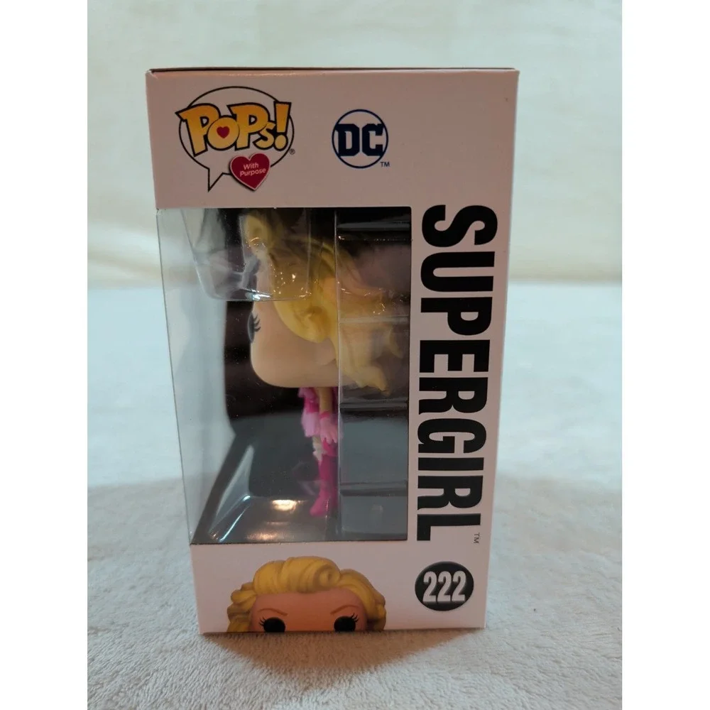 Funko‎ Pop DC Comics Bombshells Supergirl 222 BCRF Breast Cancer Awareness Pink